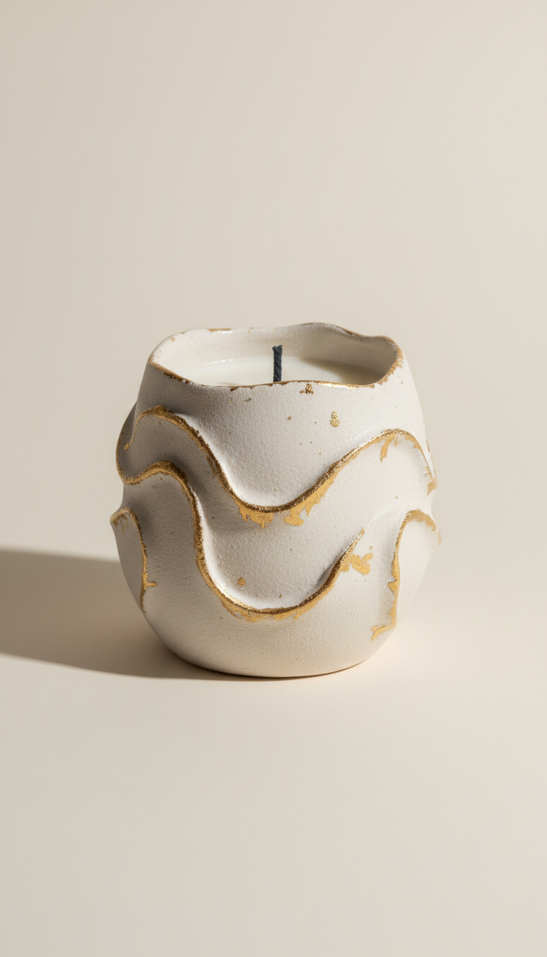 Ceramics Candle| A work of art. A luxury fragrance. A moment made beautiful.